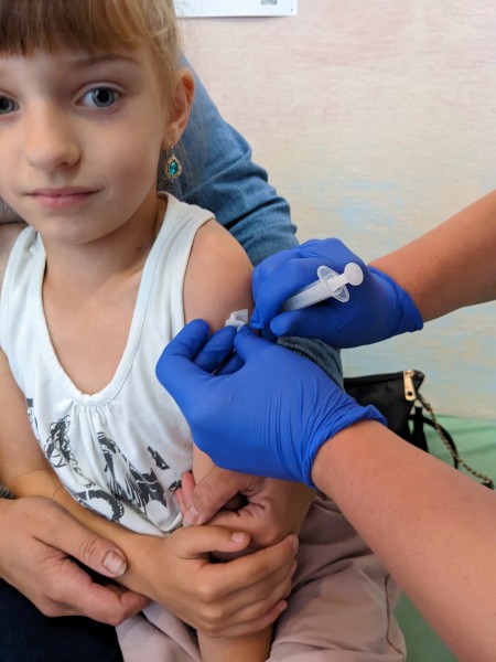 Вакцинація дітей від КПК (кір, паротит, краснуха)